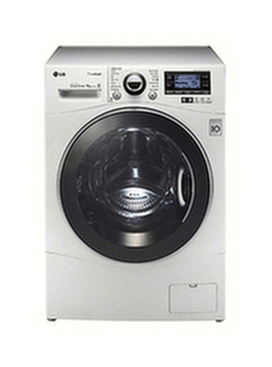 LG F14A7FDSA TrueSteam™ Freestanding Washing Machine, 9kg Load, A+++ Energy Rating, 1400rpm Spin, White